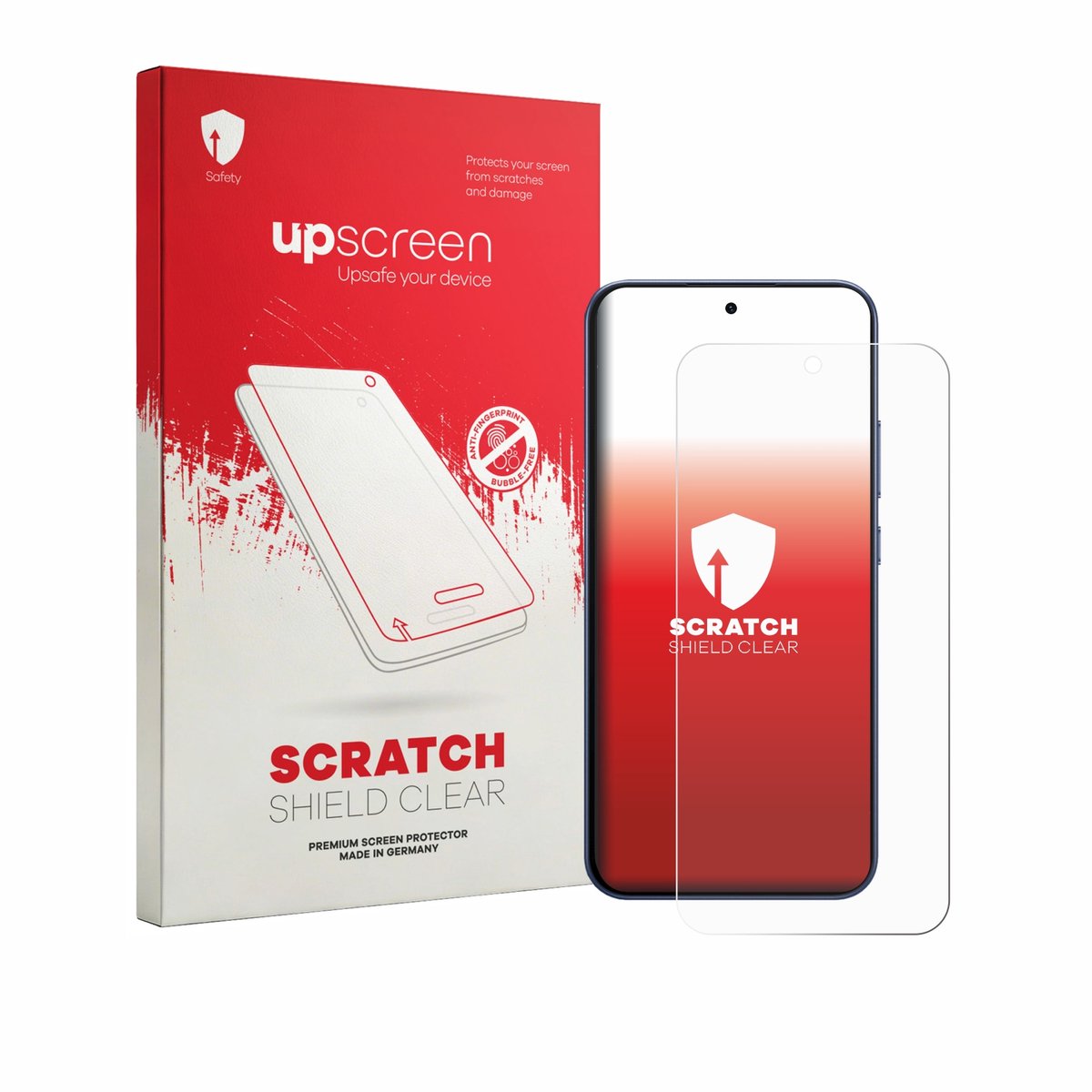 upscreen - Screenprotector voor Oppo F33 Pro - Folie Beschermfolie transparant