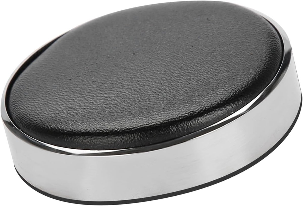 Bewegingskussen voor Horloges, Kussen voor Horlogekoffers, Batterijkussen Set voor Horlogemakers en Reparatie, Zwart PU Horloge Onderhoudsaccessoire