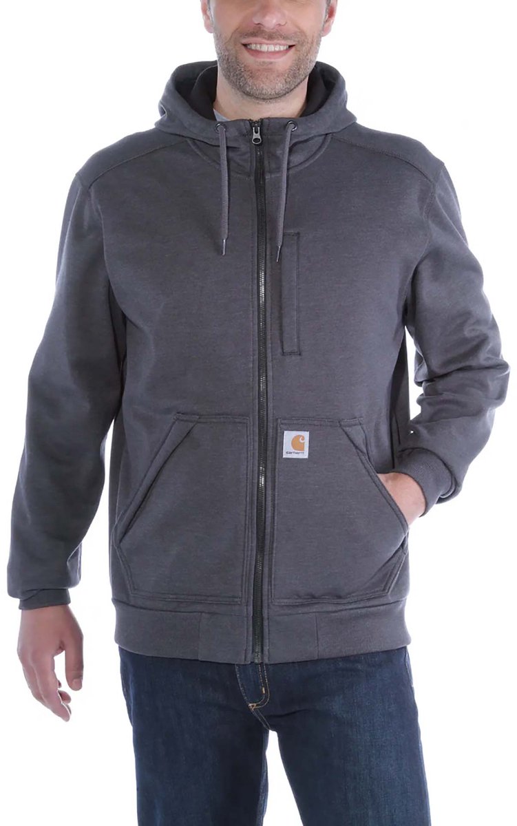 Carhartt Wind Fighter Hooded Sweatshirt Fashion Wear Volwassen Grijs