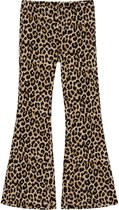 WE Fashion Meisjes slim fit flared legging met print