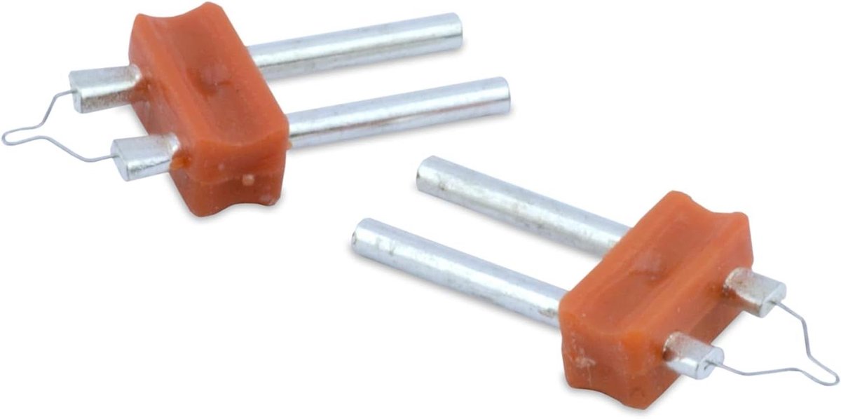 Kabelknipper Vervangtips - Gereedschap Set - Sieraden Maken - Precisie Snijden - 2 Stuks - Zilverkleurig