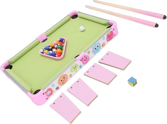 Kinderpooltafel - Speeltafel Tafelspel - Familie spelletjes - Draagbaar ontwerp - 52 cm - Niet gespecificeerd — afbeelding 5