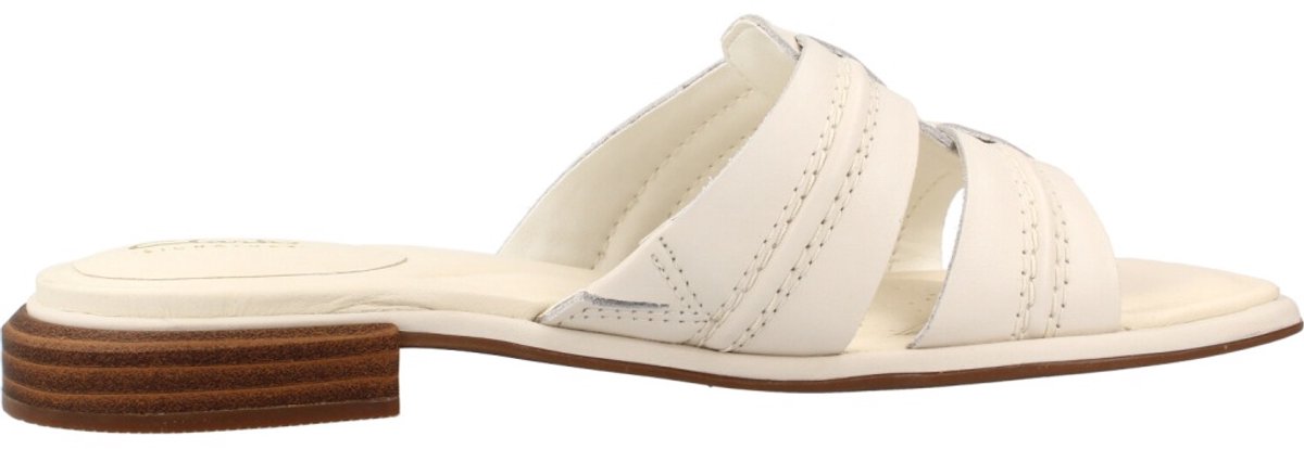 Clarks Shoes Ariany Mule Sandalen Wit EU 37 1/2 Vrouw