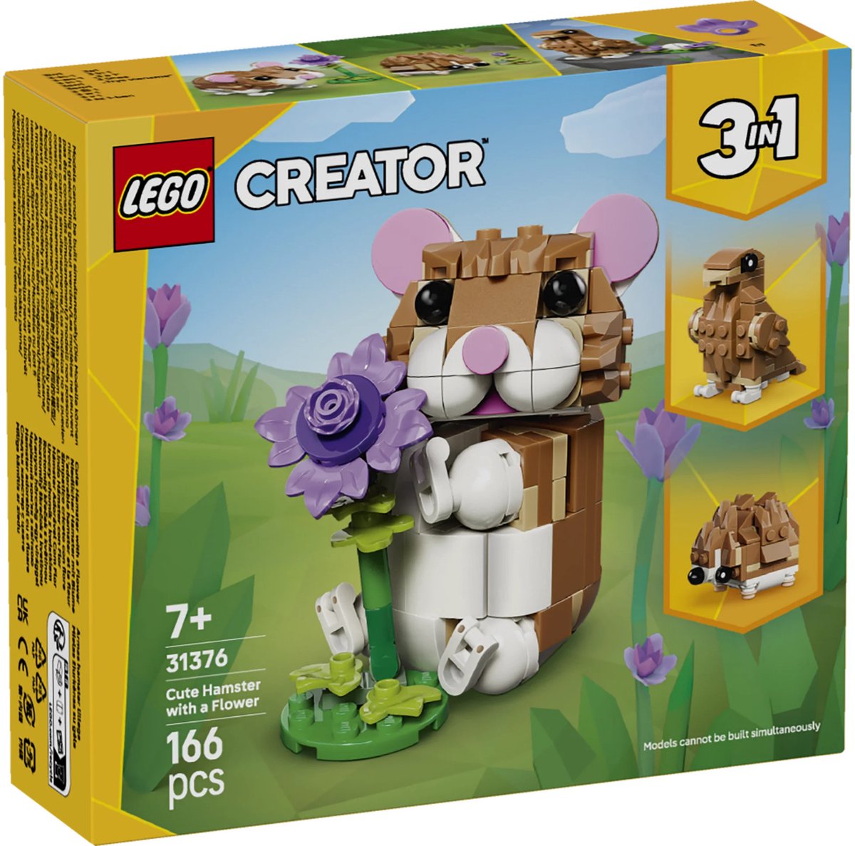 LEGO Creator LEGO® Creator 3in1 Schattige Hamster Bloem