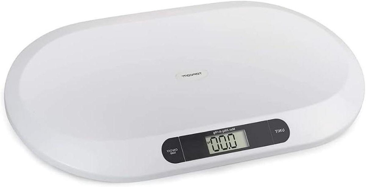 Digitale Weegschaal - Baby en huisdier - Gezondheid monitoren - Hoge precisie - 20 kg capaciteit - Wit