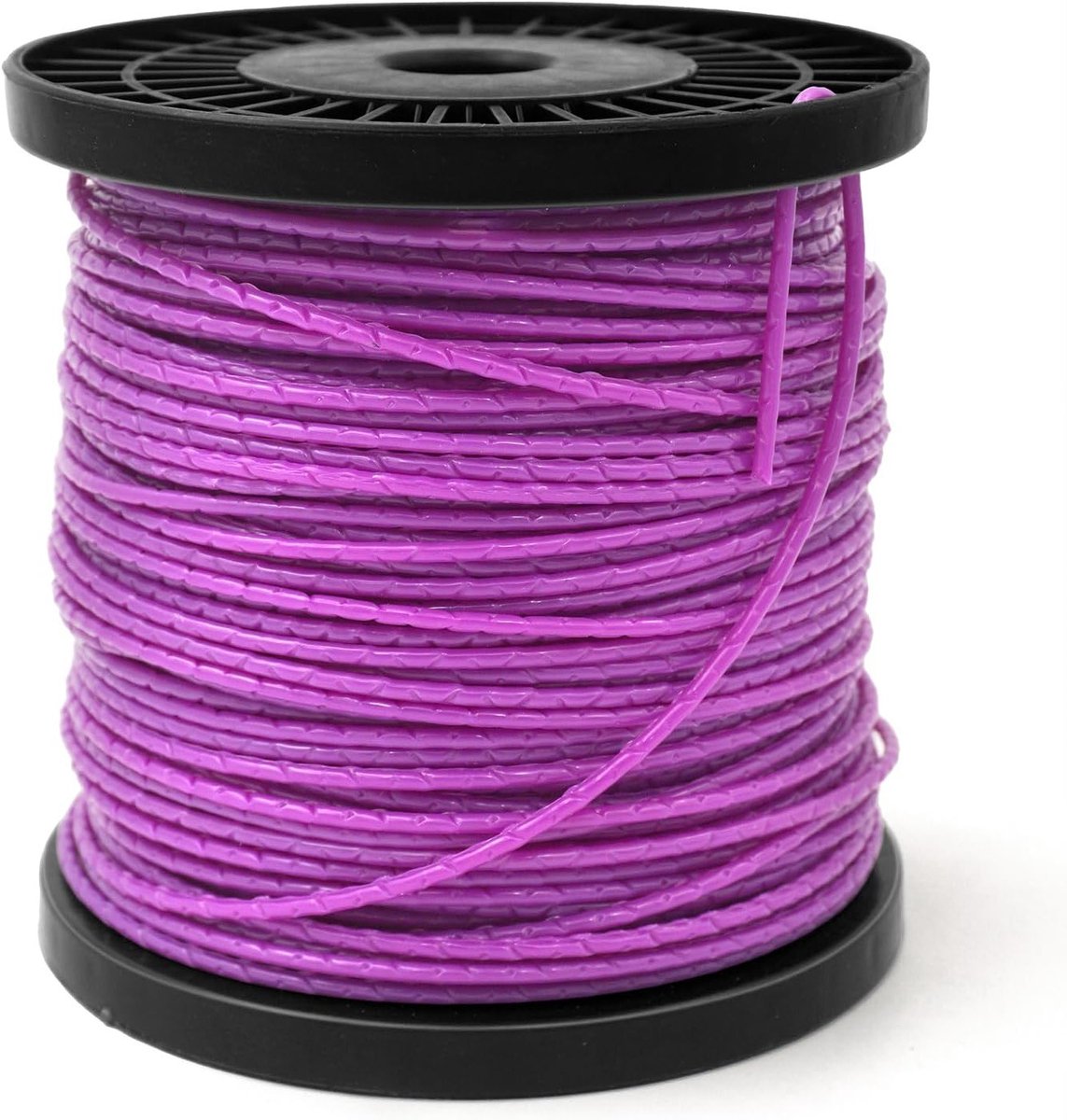 Trimmerdraad 2.4mm met Indentatie - 86m Nylon Snijdraad voor Tuinonderhoud en Grasmaaien