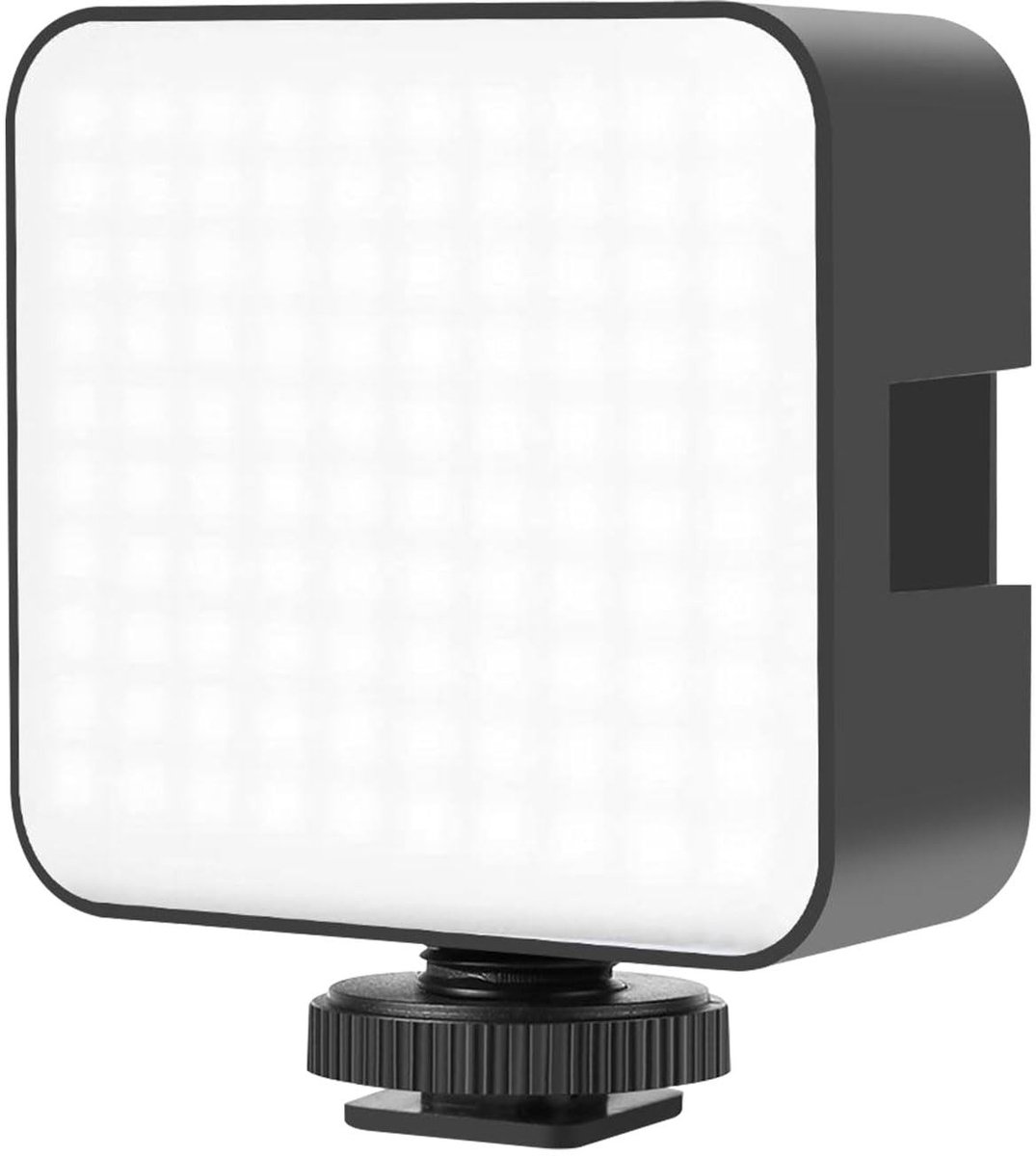 Dailygoods - Kleurtemperatuur Verstelbaar LED-videolicht met Koude Schoenmount