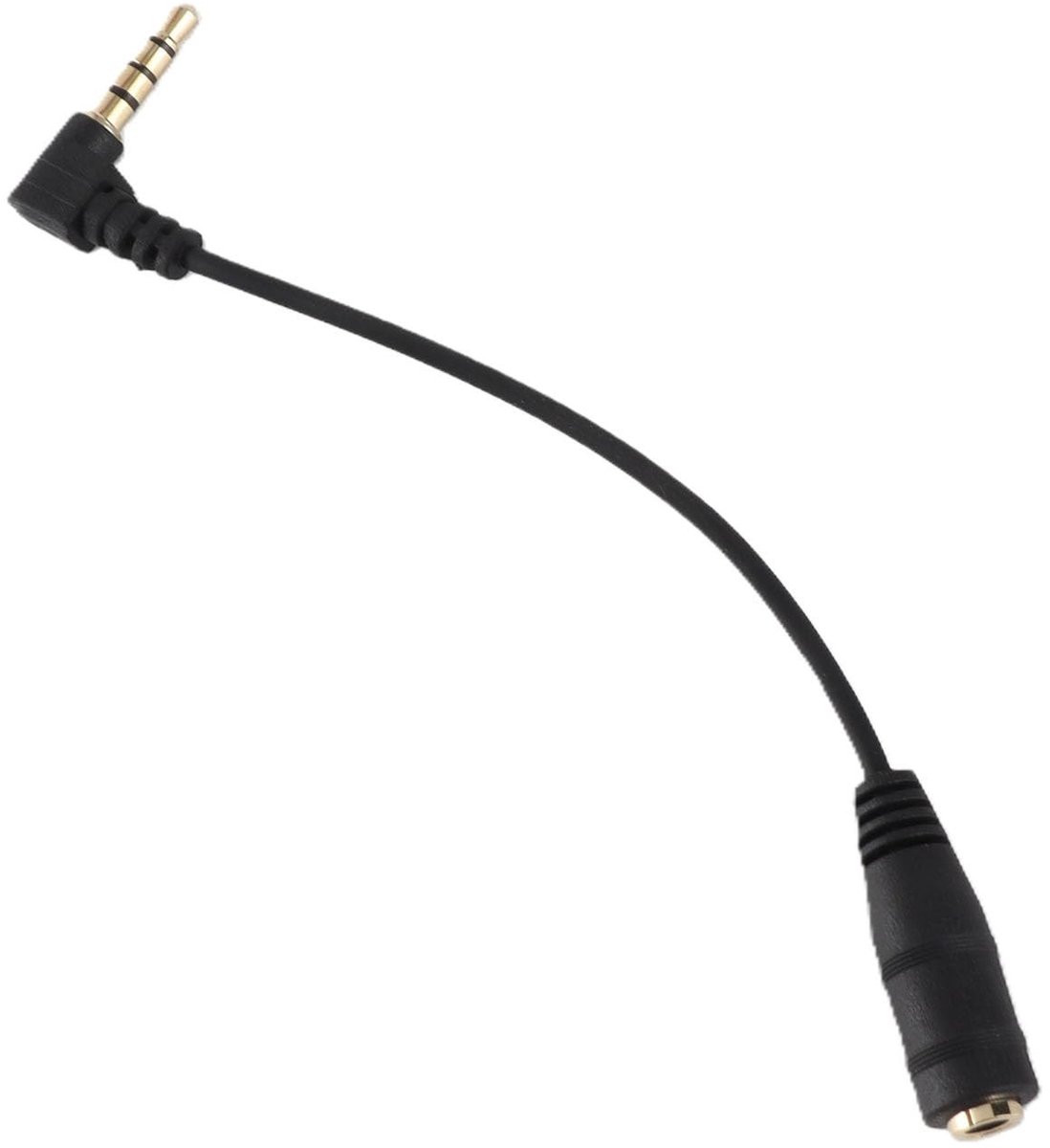Dailygoods - TRS naar TRRS Adapterkabel voor Hoofdtelefoon en Microfoon