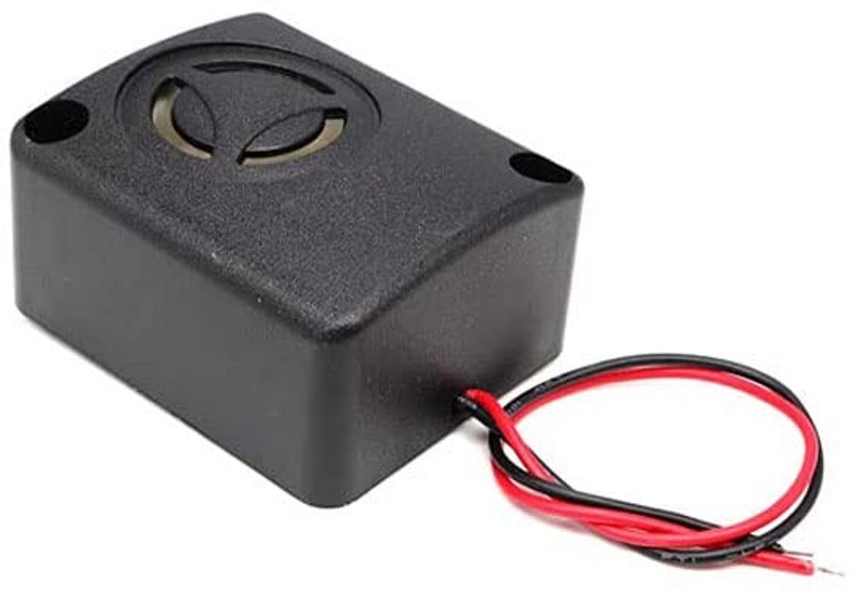 Dailygoods - Miniatuur Sirene Alarm 110dB voor Auto Veiligheid