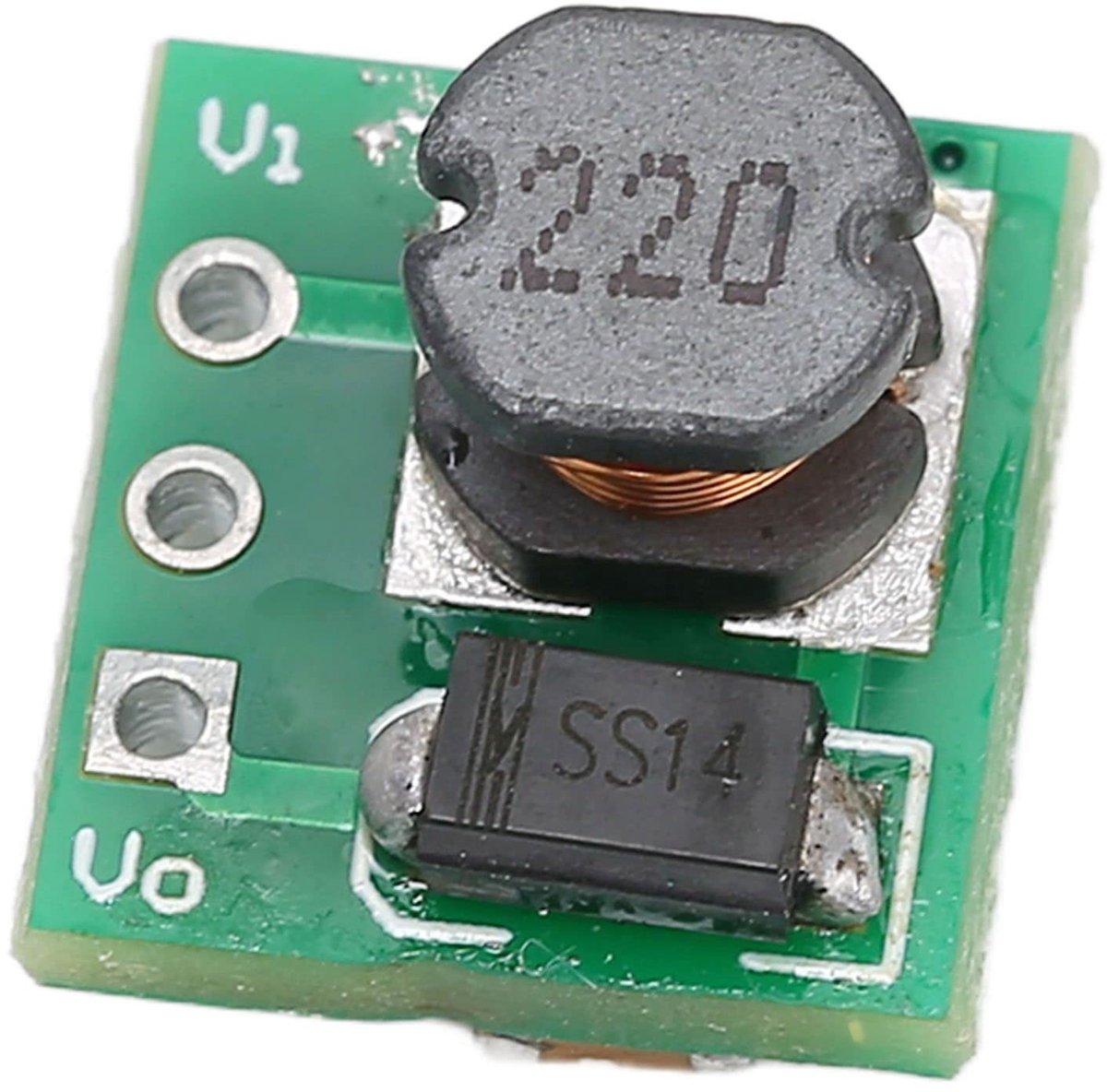 Dailygoods - Dailygoody - Voltage Lift Module - DC Spanning Regulator van 1.5V tot 4.2V voor PCB Montage - Betrouwbare Stroomvoorziening - Perfect voor Elektronica