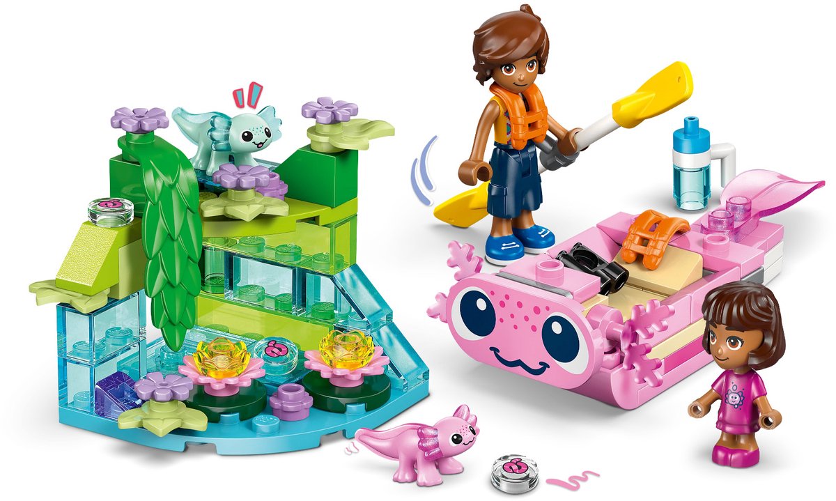 LEGO Friends Axolotl avontuur boot bouwset - speelgoed - 42681 — afbeelding 16