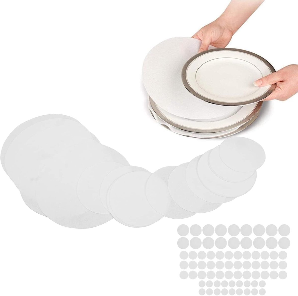 Dailygoods - Set van 72 Vilten Panbeschermers voor Kookgerei