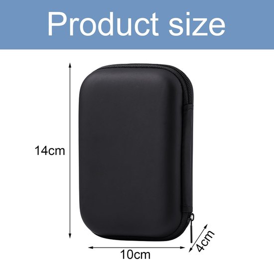 Dailygoods - Harde Beschermhoes voor Externe SSD en Harde Schijven (2,5 Inch) van Dailygoods — afbeelding 4