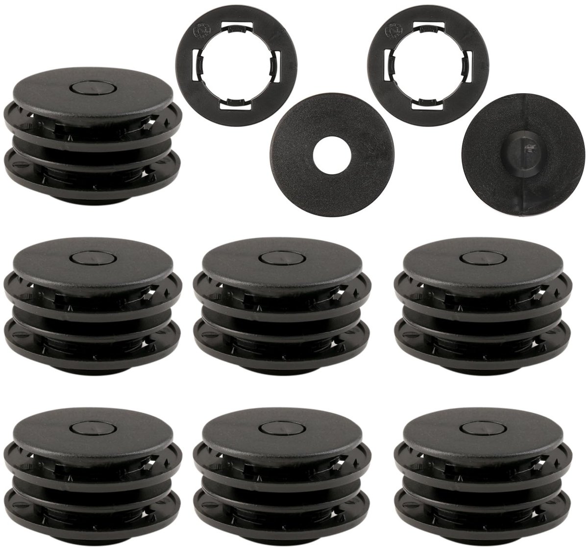 Dailygoods - Dailygoody - Auto Voetmatten Clips - Universele Clips - Afneembaar en Stabiel - 8-pack - Hoogwaardige Kwaliteit - Geschikt voor Rubber en Velours - Au...