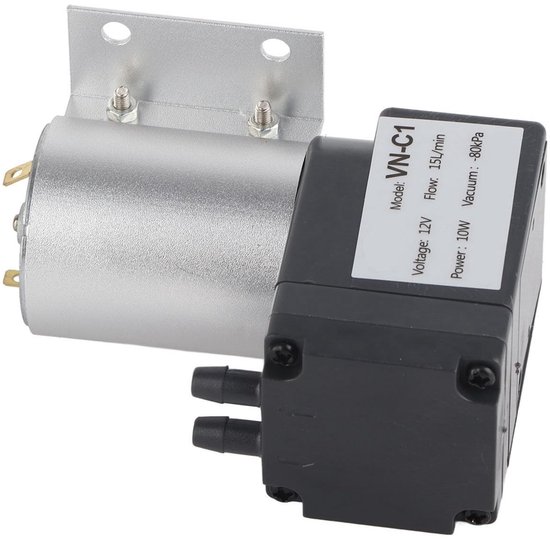 Dailygoods - Dailygoody - Vacuümzuigpomp - Negatieve Druk - Stabiele prestaties - DC12V - Gasanalyse - Laag geluidsniveau - Geschikt voor bemonstering - Compact fo van Dailygoods — afbeelding 4