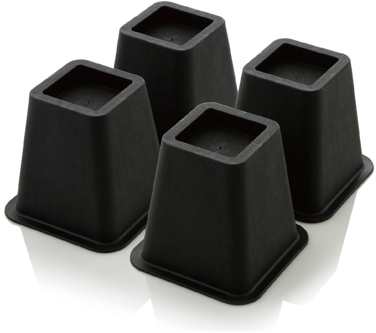 Dailygoody - Möbelerverhoger - Tafelverhoger - Creëer extra opbergruimte - Hoogte ca. 15 cm - Olifantenvoet - Eenvoudige installatie - Geschikt voor m..