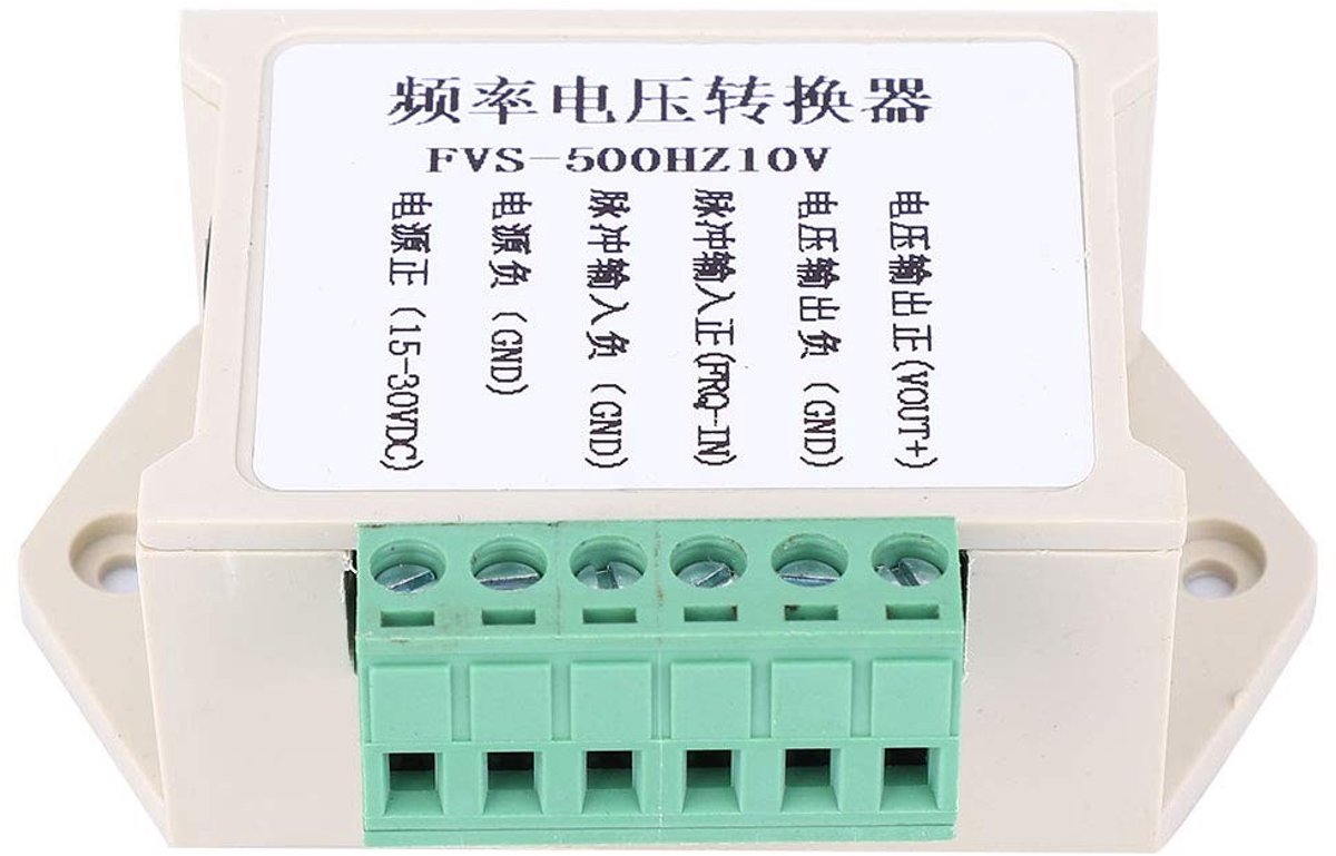 Dailygoody - Frequentie-naar-spanningsomvormermodule - 0~500Hz naar 0~10V - Compact formaat - Conversie module - Ideaal voor industriële toepassingen ...