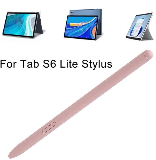 Dailygoods - Dailygoody - Stylus voor Tab S6 Lite - Elektronische Styluspen - Zeer Gevoelig - Roze - Nauwkeurig Formaat - Geschikt voor SM P610 SM P615-tablet — afbeelding 5