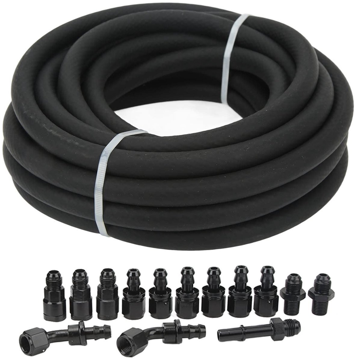 Dailygoods - 7,5 Meter Brandstofslangset met Fittingen voor EFI-Systemen
