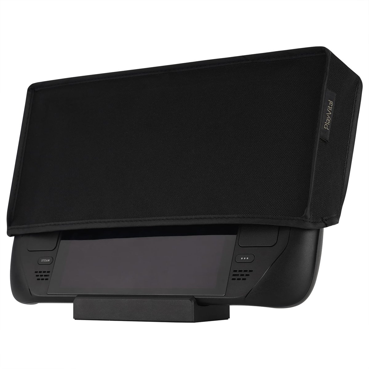 Dailygoods - Dailygoody - Stofhoes voor Steam Deck - Anti-kras en Stofdicht - Zwart - Beschermhoes voor Handheld Console - Ideaal voor dagelijks gebruik - Geschikt
