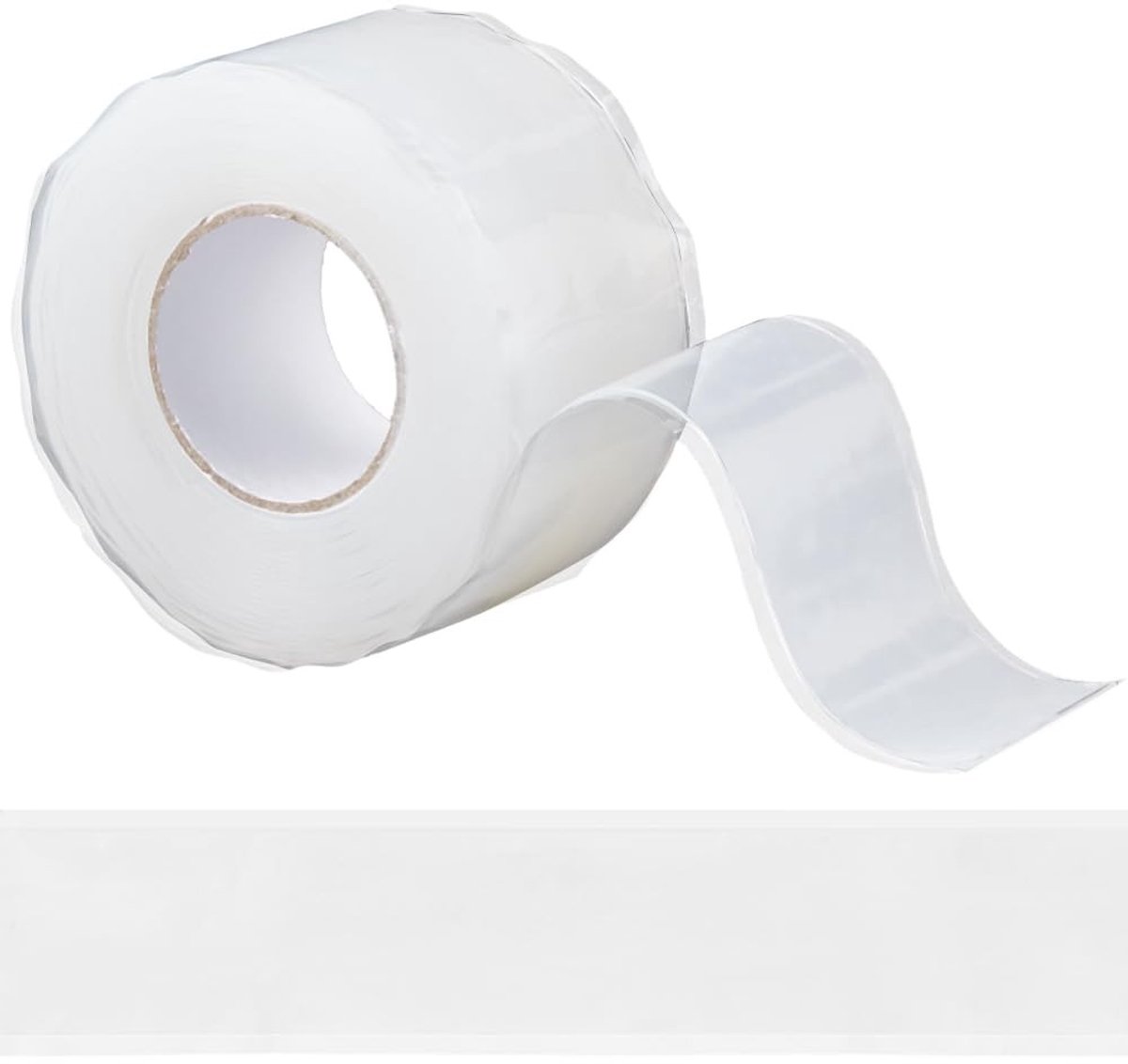 Dailygoody - Zelfdichtende Siliconen Band - Waterdicht - Transparant - Multifunctioneel - Voor Reparaties - 3 m x 25 mm