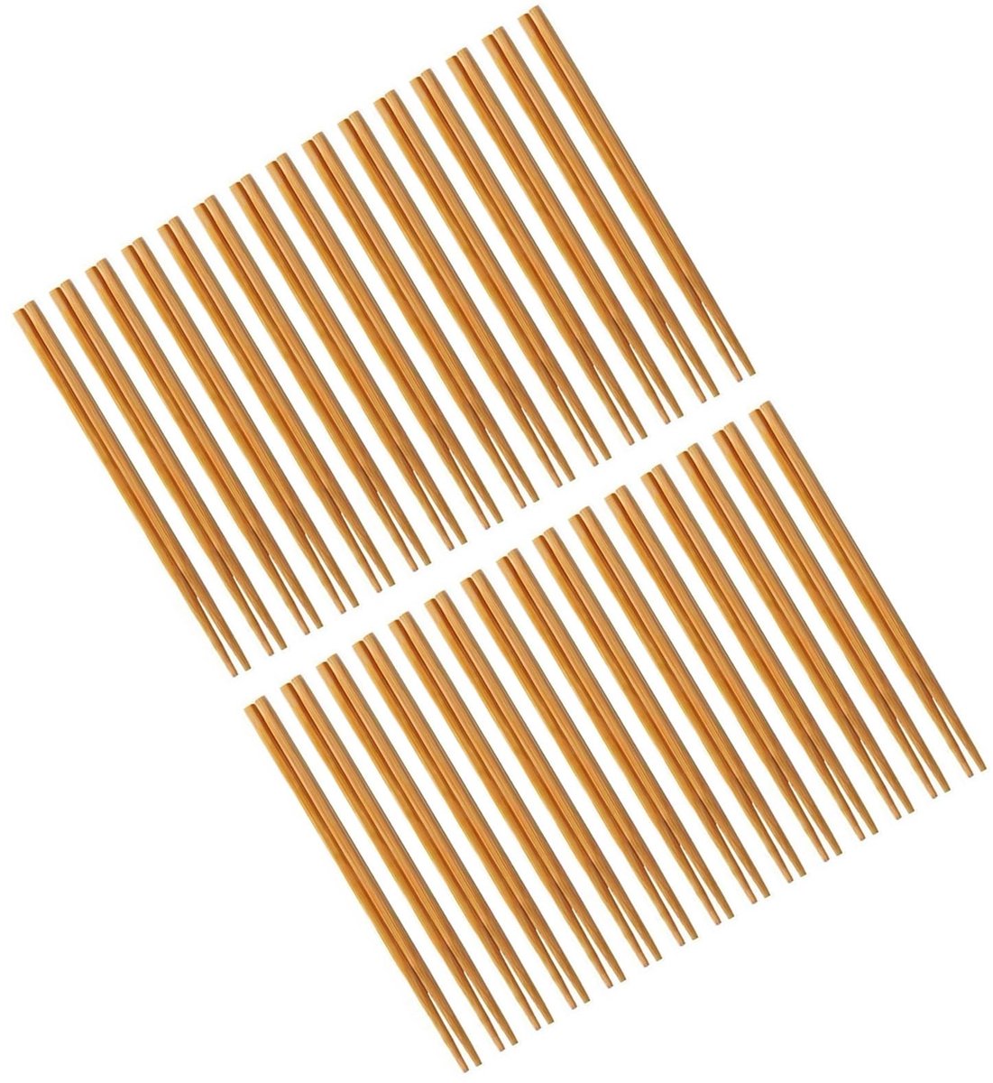 Dailygoody - Houten Eetstokjes - Herbruikbaar - Lichtgewicht - Chinese Eetstokjes - Geschikt voor Noedels - 30 Paar