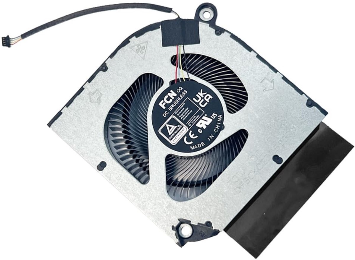 Dailygoody - CPU laptop ventilator - vervangend onderdeel - compact formaat - laptop cooling pad - model PHN1671 PHN1871