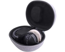 Hard Case voor DT 770/990 PRO Over-Ear Studio Hoofdtelefoons - Bescherming, Opbergtas, Grijs
