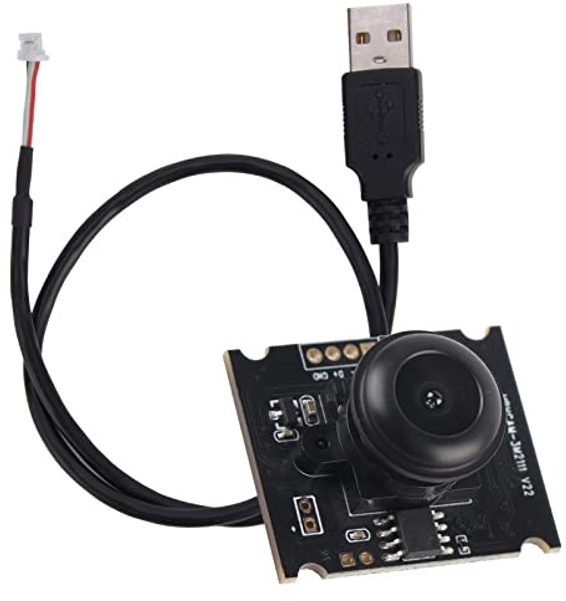 Dailygoods - Dailygoody - USB-cameramodule - 110° gezichtsveld - 2048 x 1536 resolutie - Microfoonuitgang - Ondersteunt mobiele - Ideaal voor videoconferenties...