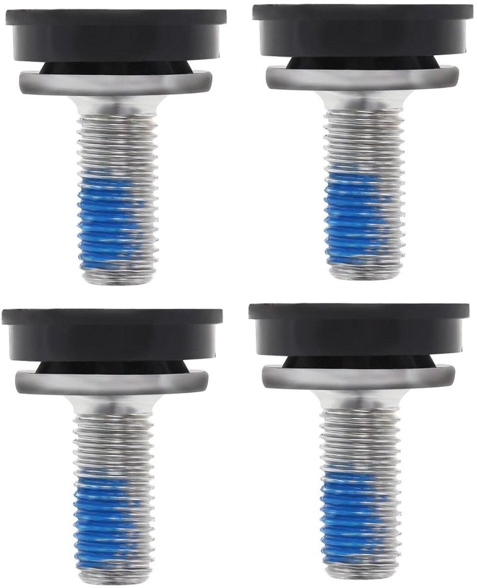 M8 x 18mm Fietskranschroeven, 4 Stuks Ondersteuning voor Fiets, Schroeven voor Pedalen en Crankarmen, Duurzaam en Weerbestendig