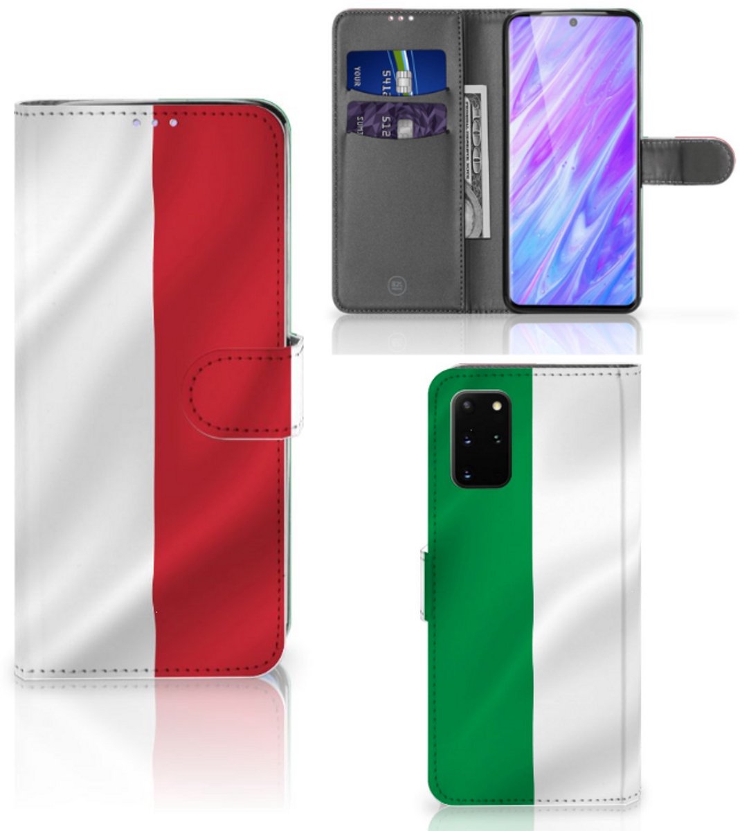 Samsung Galaxy S20 Plus Bookstyle Case Italië