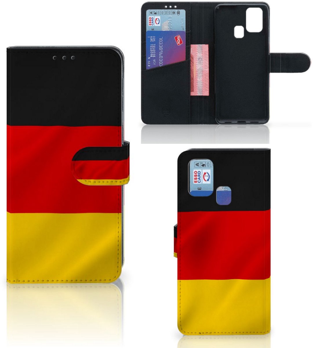Samsung Galaxy M31 Bookstyle Case Duitsland
