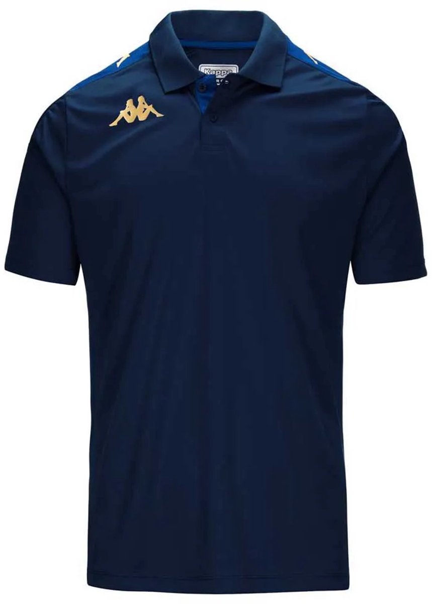 Kappa Ghiolo Korte Mouw Poloshirt XL Man Blauw