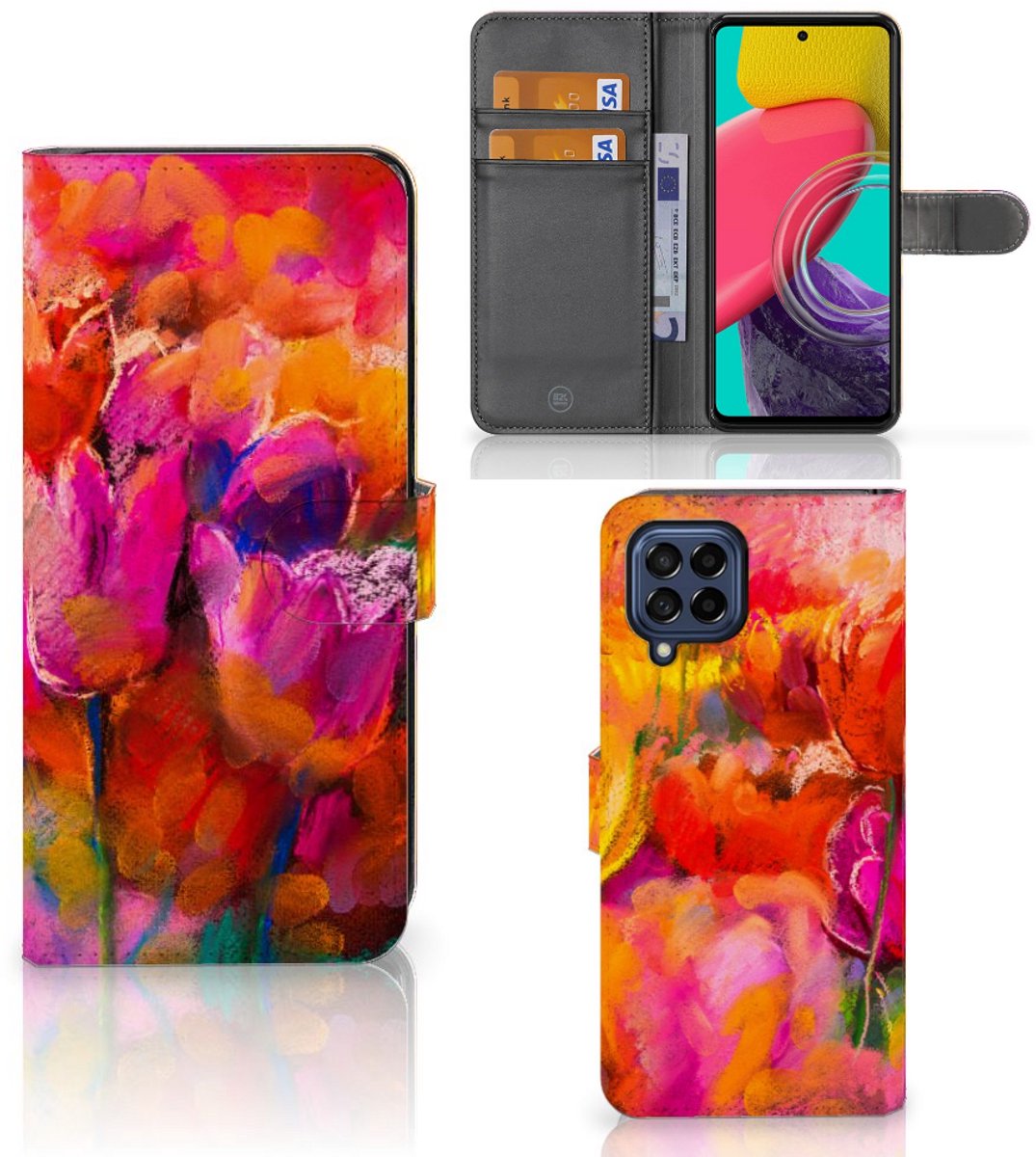 Hoesje Samsung Galaxy M53 Tulips