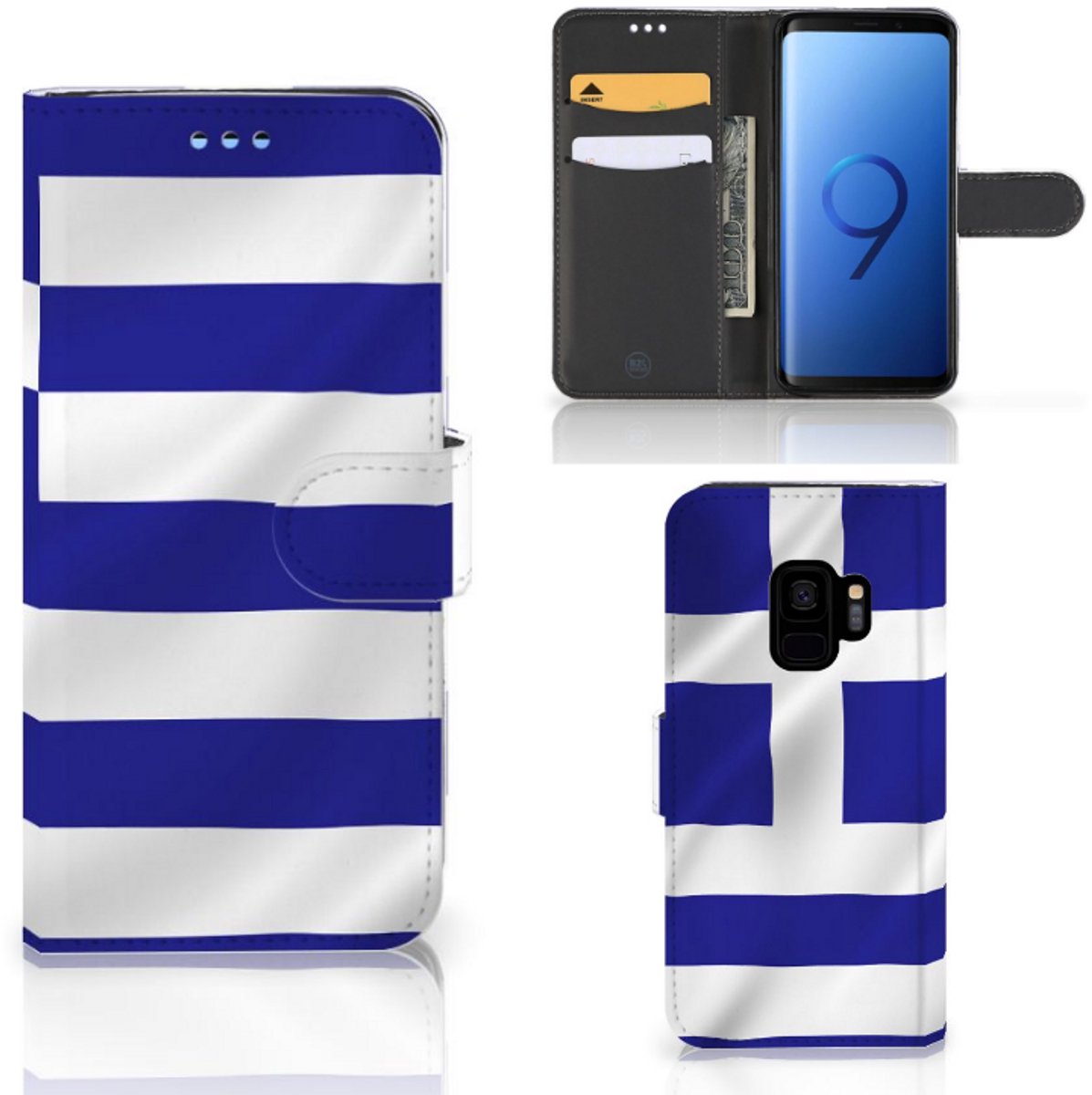 Samsung Galaxy S9 Bookstyle Case Griekenland