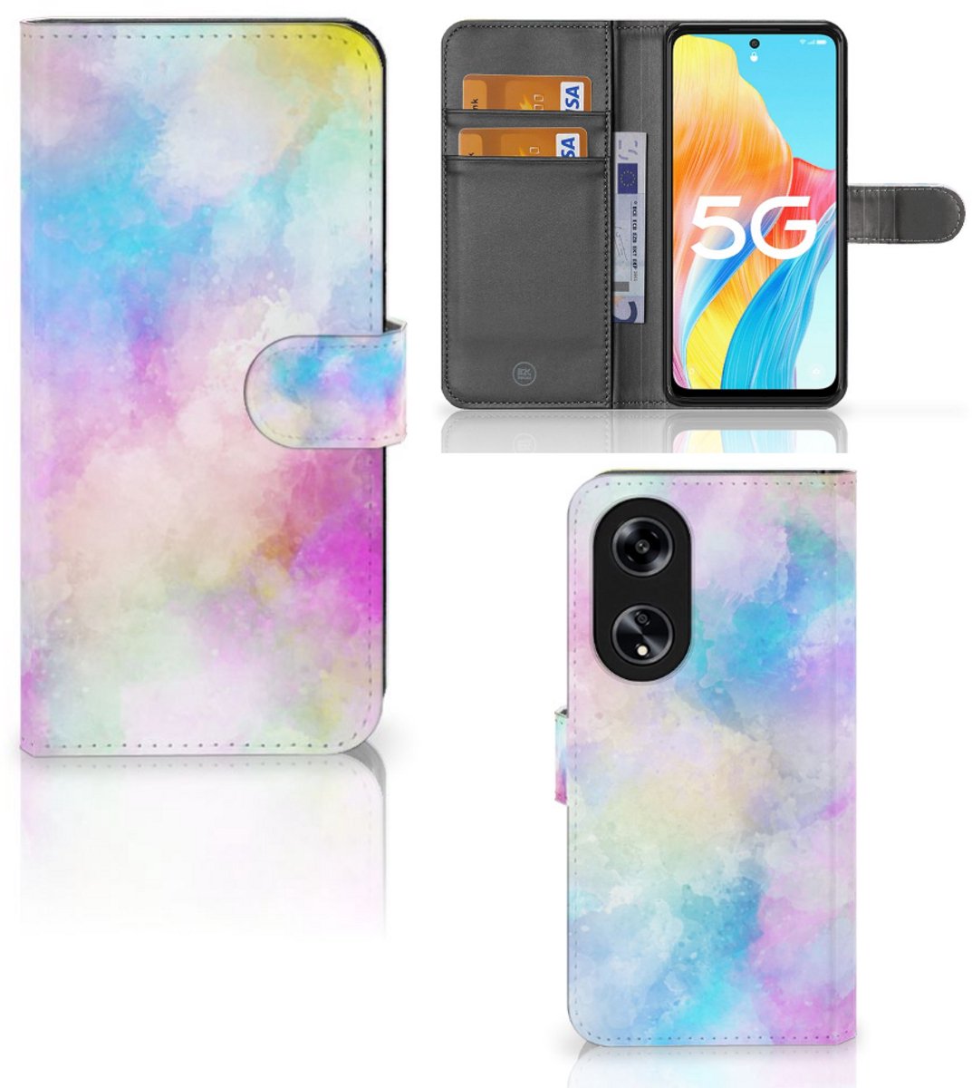 Hoesje OPPO Reno8 T 5G Watercolor Light