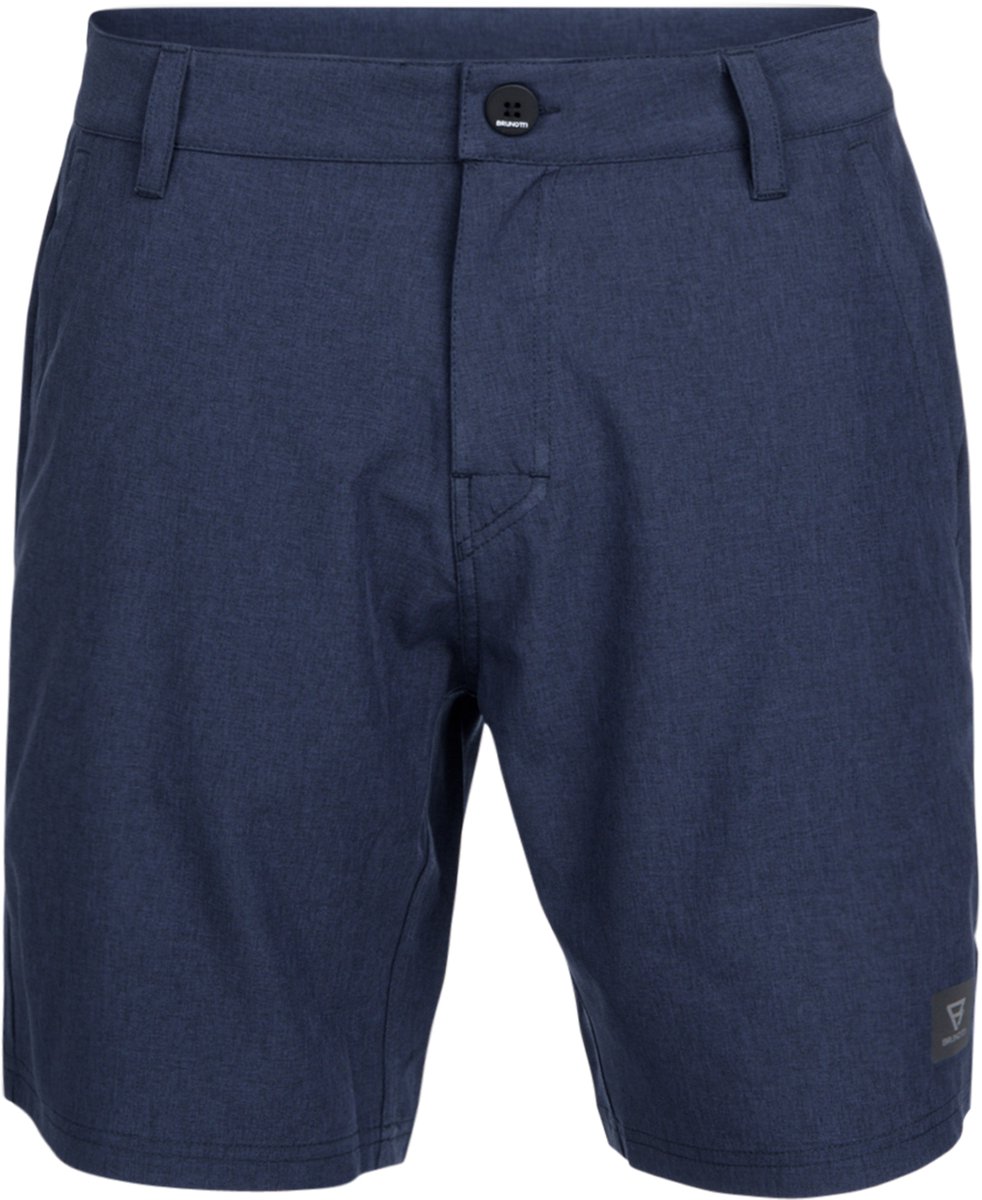 Brunotti Harret Hybrid Short Indigo Heren Hybride Zwembroek heren Sneldrogend Blauw