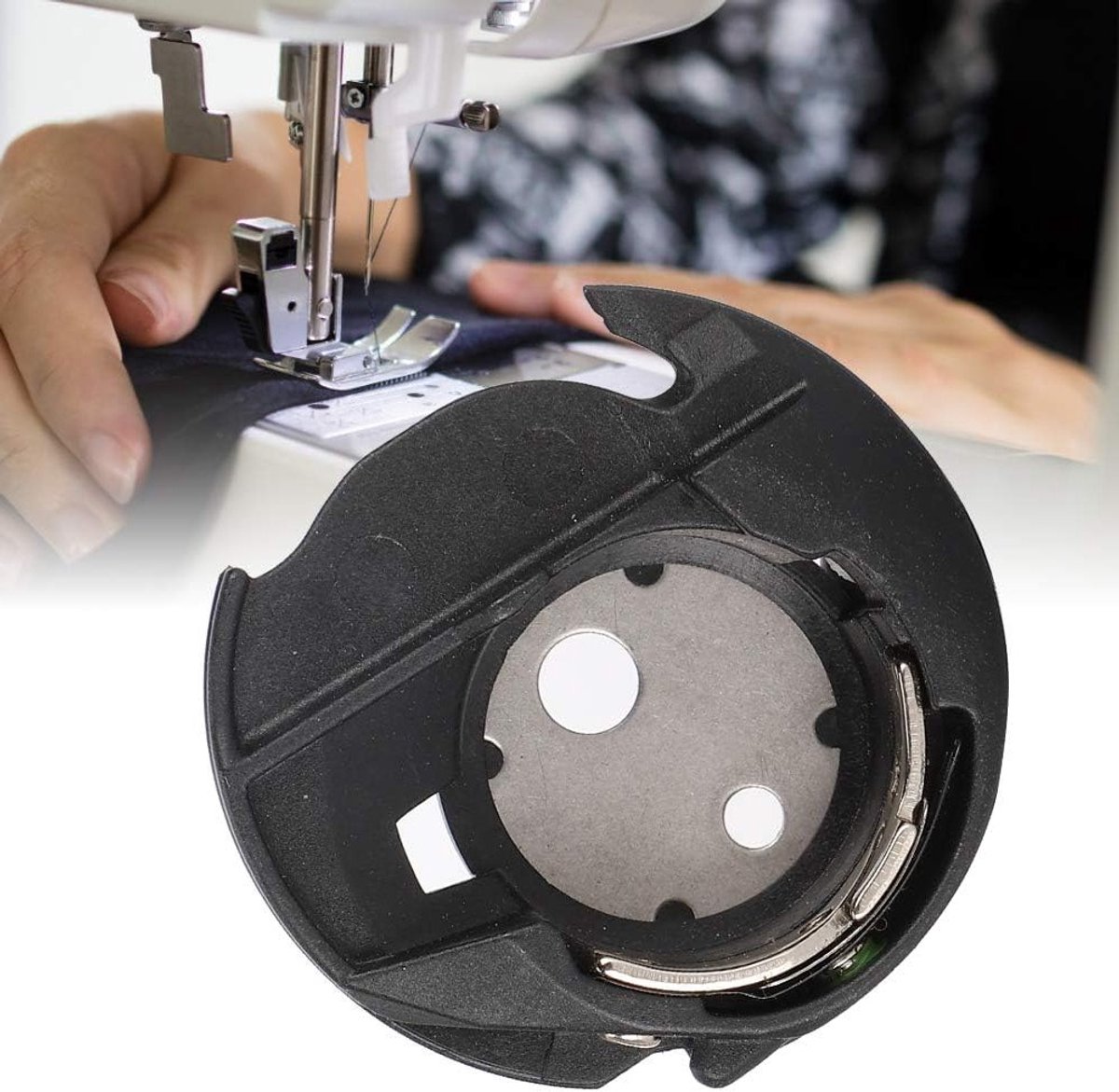 Multifunctionele Rotary Hook Flush Case voor Thuisnaaimachines - Essentiële Onderdelen voor Naaiwerk
