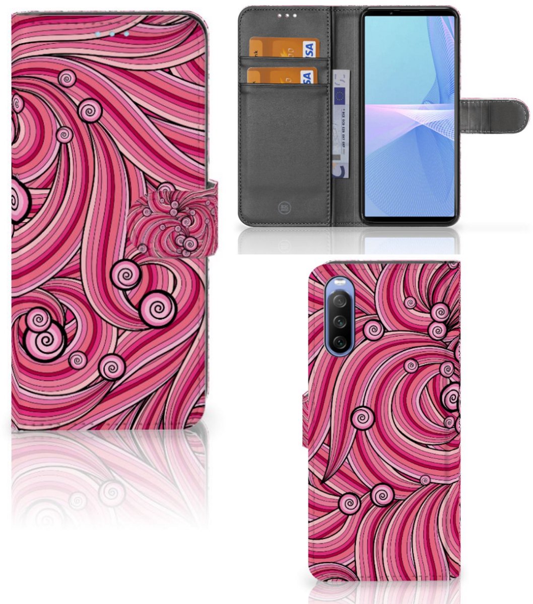 Sony Xperia 10 III Hoesje Swirl Pink