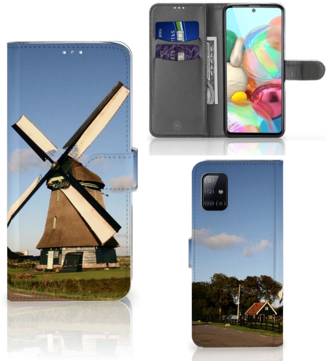 Samsung Galaxy A71 Flip Cover Molen