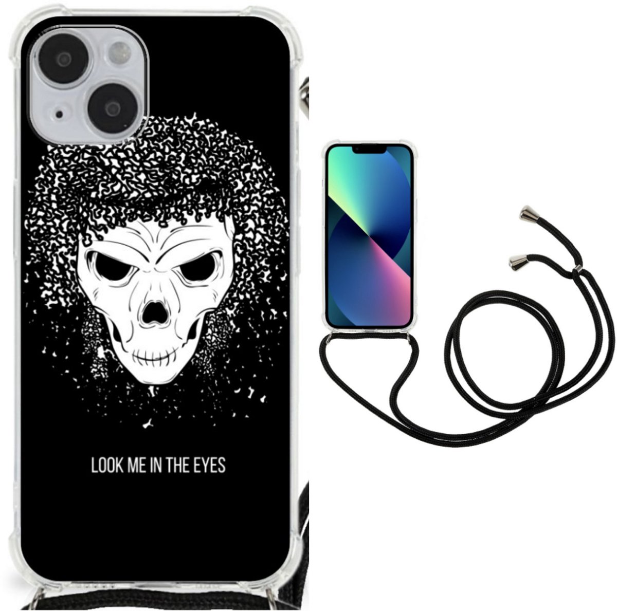 Extreme Case iPhone 14 Plus Skull Hair