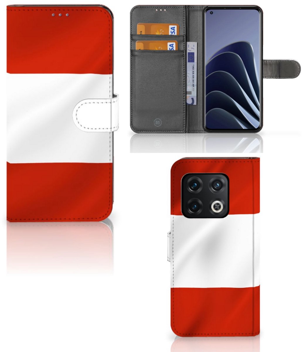OnePlus 10 Pro Bookstyle Case Oostenrijk