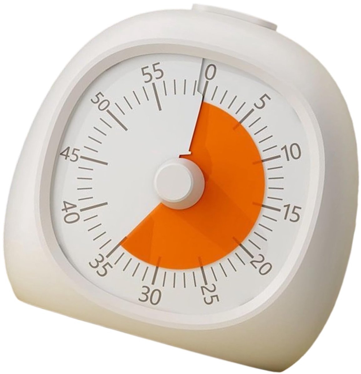 carmdering - Digitale Timer 60 Minuten - Draagbare Keukenwekker - Elektronische Tijdklok - Nauwkeurige Seconden Timing - Grote Leesbare Display - ABS Kunststof - Hittebestendig Design - Ideaal Voor Koken En Fitness - 1 Stuk - Wit
