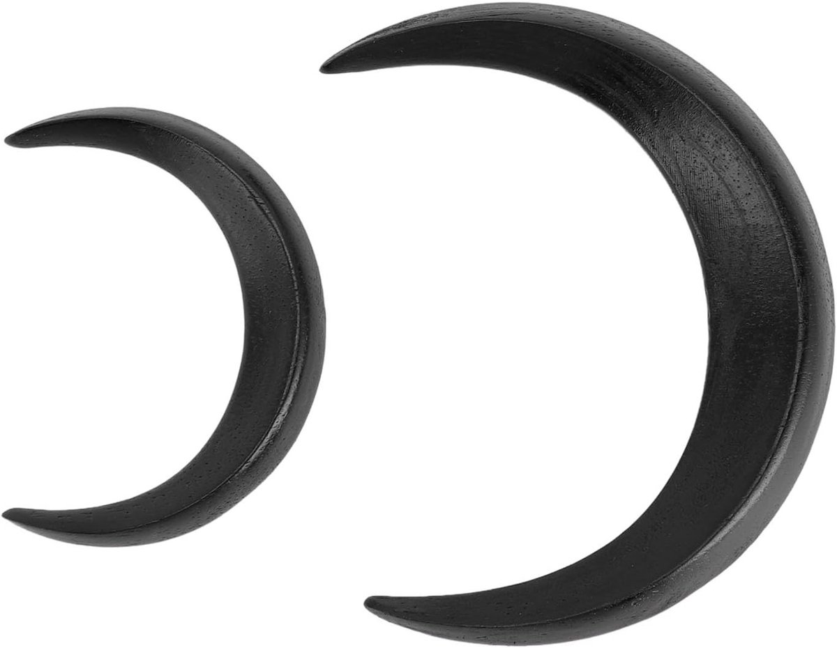 Set van 2 Houten Haarsteken in 2 Maten, Elegante Haaraccessoires voor Mooi Haar en Gemakkelijk Gebruik