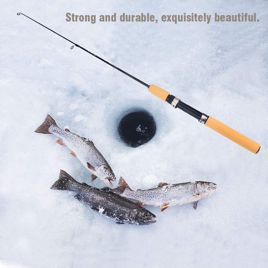 Cosensi - Mini Fishing Rod - Carbon Fiber - Lichtgewicht en Duurzaam - Zwart - Pen Rod - Ideaal voor Recreatief Vissen - Geschikt voor Volwassenen — afbeelding 4