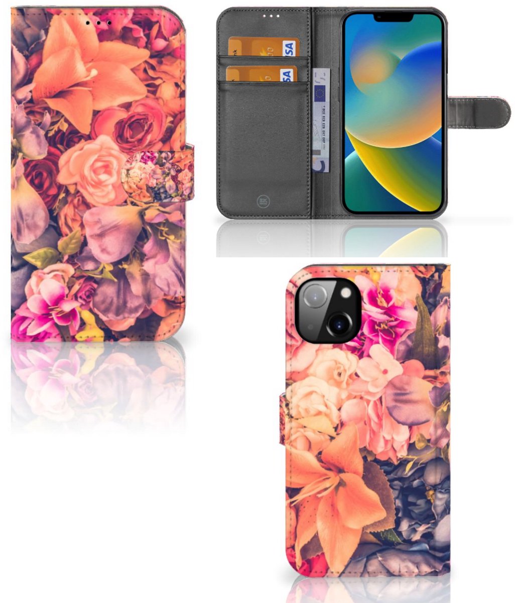 iPhone 14 Plus Hoesje Bosje Bloemen
