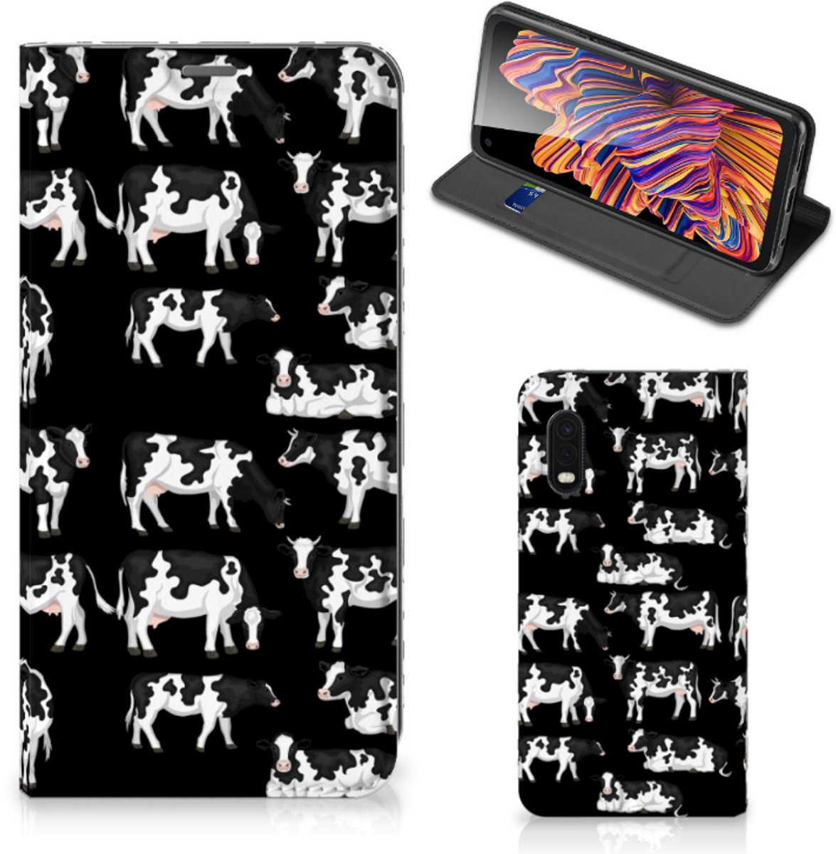 Samsung Xcover Pro Hoesje maken Koetjes