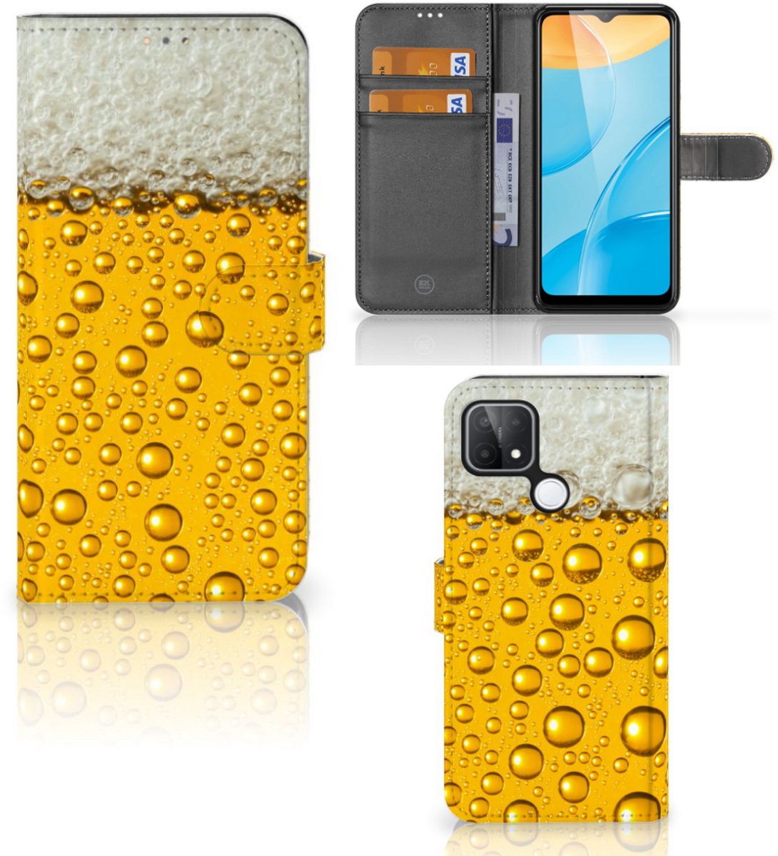 OPPO A15 Book Cover Bier