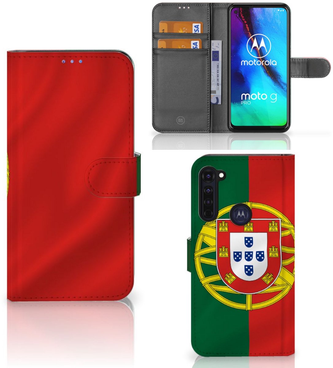 Motorola Moto G Pro Bookstyle Case Portugal