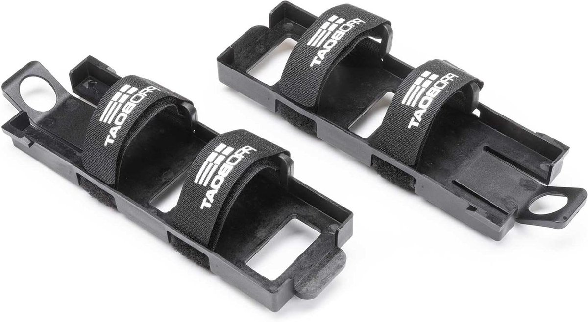 Batterij Tray Set - Accubak Houder - Veilige Batterij Plaatsing - Eenvoudige Installatie - 8 inch - Meerkleurig